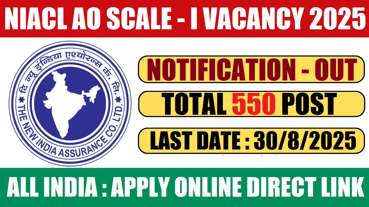 NIACL AO Recruitment 2025
