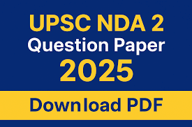 NDA 2 Question Paper 14 Sep 2025