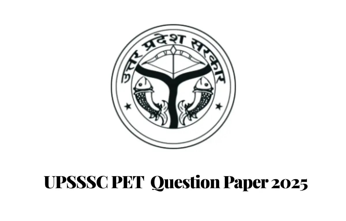 UPSSSC PET Question Paper 7 September 2025 Shift 1 & 2 Answer Key PDF
